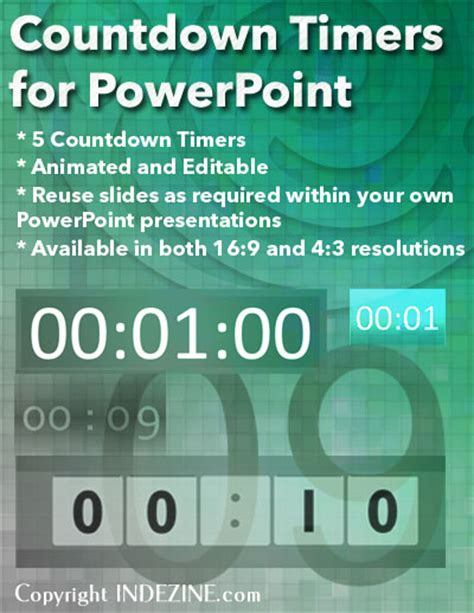 Countdown Timers For Powerpoint