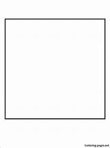 Square Coloring Pages sketch template