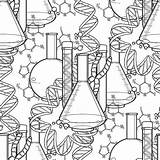 Quimica Imagenes Colorare Genetica Genetic Graficos Disegni Bambini sketch template