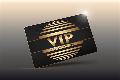 luxury vip member cards  elements design bundles