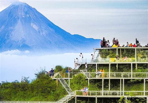 tempat nongkrong  jogja view bagus foto tiket daya tarik lokasi
