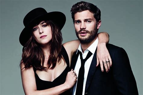 the stars of fifty shades of grey discuss kinky s and m scenes daily star