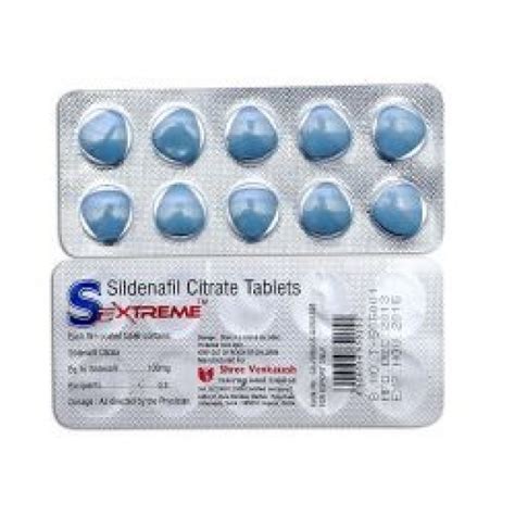 Order Sextreme Sildenafil Citrate 100mg