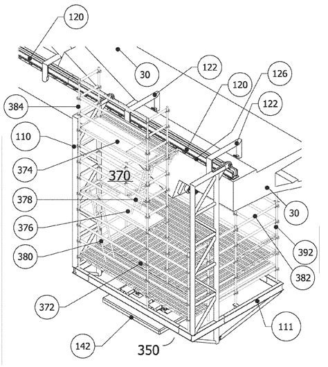 patent  suspended scaffolding system google patents