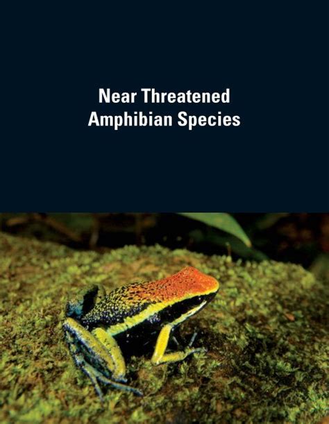 threatened amphibian species amphibian specialist group