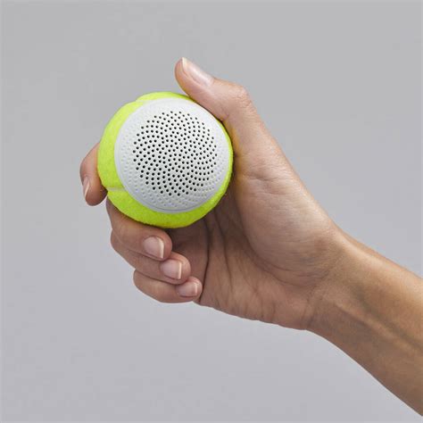 Upcycled London Tennis Ball Bluetooth Speaker By Rogue Projects