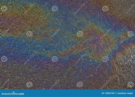 oil stain stock photo image  shean background spill
