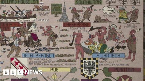 is this tapestry a racist representation of native americans bbc news