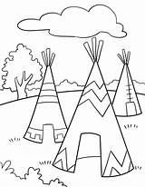 Coloring Pages Thanksgiving Kids Sheets Native American Children Indians Activities Read Crafts Drawing sketch template