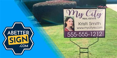 yard signs  affordable marketing tool   business