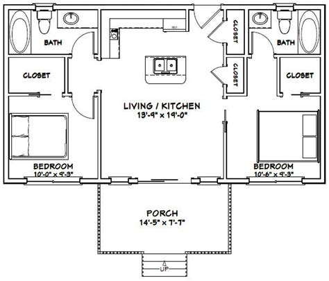 house  bedroom  bath  sq ft  floor plan etsy house