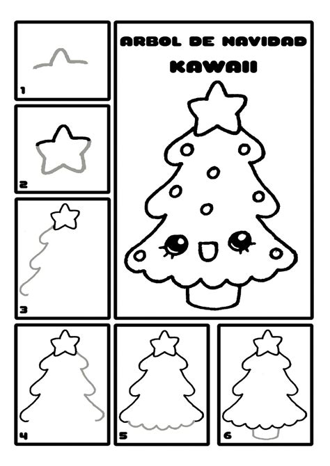 Como Dibujar Un Arbol De Navidad Paso A Paso Dibujando Con Vani