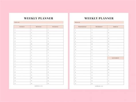 printable planner   instant  anjahome