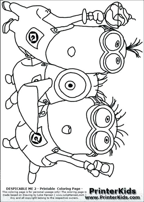 coloring pages  kids minions  getdrawings