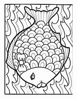 Doodle Coloring Pages Let Lets Hex Pennsylvania Dutch Signs Printable Sheets Colouring Lots Related Getdrawings Getcolorings Fish Bass Target Fishing sketch template