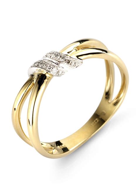 diamond point classic gouden ring sieraden gouden ring gouden sieraden