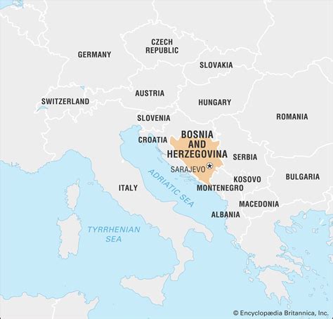 Bosnia And Herzegovina Facts Geography History And Maps Britannica