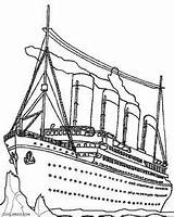 Titanic Cool2bkids Ausdrucken Kleurplaten Kolorowanki Barcos Colorier Rms Sinking Pintar Kolorowanka タイタニック Bateau Uitprinten Downloaden sketch template