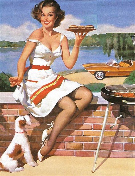 221 best retro barbecue and picnic images on pinterest