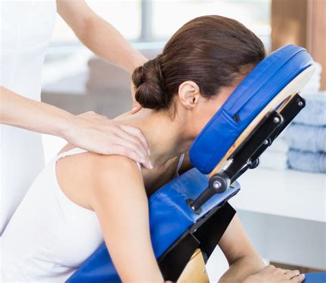 seated acupressure chair massage office chair massage