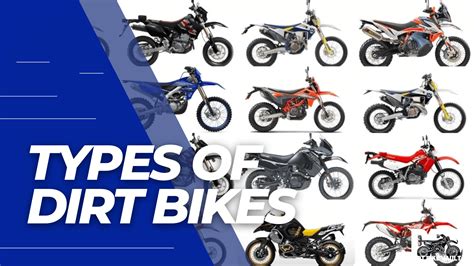 types  dirt bikes choosing