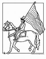 Coloring Flag Pages American Horse Memorial Colonies Printable Kids Veterans Template Library Clipart Print Patriotic Flags Kansas State Original Popular sketch template