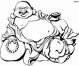 Buddha Laughing Coloring Pages Drawing Kids Choose Board Tattoo 4to40 sketch template