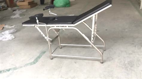 high quality stainless steel portable gynecological exam table buy