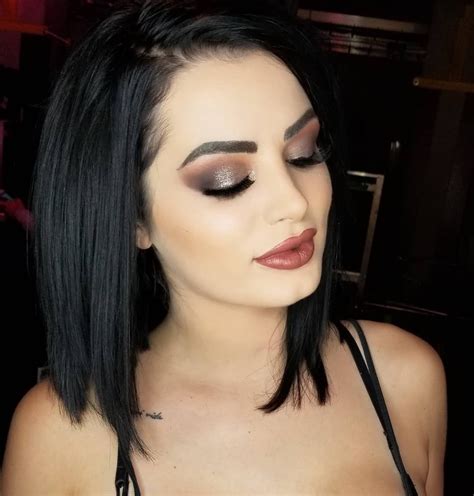 Pin By 🖤 On Paige Paige Wwe Hair Makeup Saraya Jade Bevis