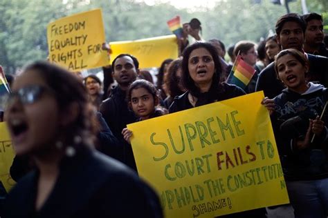 Watch Protests In India Over Gay Sex Ban India Real Time Wsj