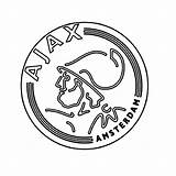 Ajax Voetbal Afc Uitprinten Tekenen Leuk Downloaden Tekst Terborg600 sketch template