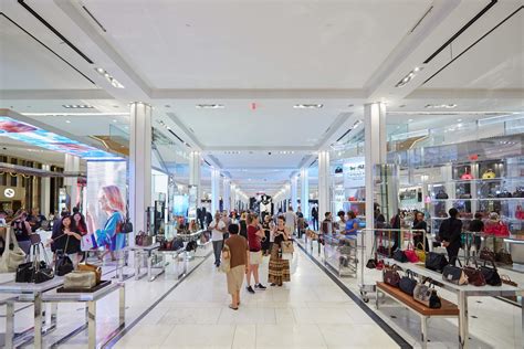 macys department store interior bags  accessories area   york
