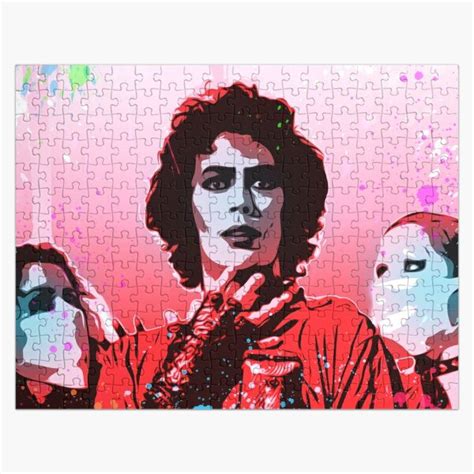 The Rocky Horror Picture Show Pop Art Jigsaw Puzzle By