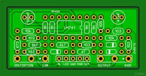 mxr distortion  share project pcbway