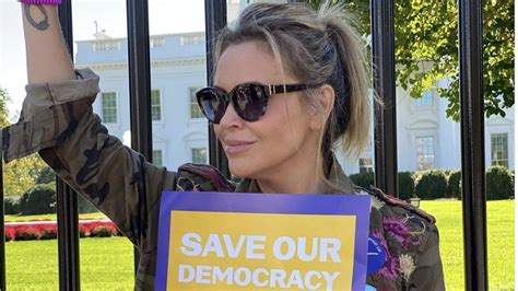 Why Alyssa Milano Was Arrested Outside The White House