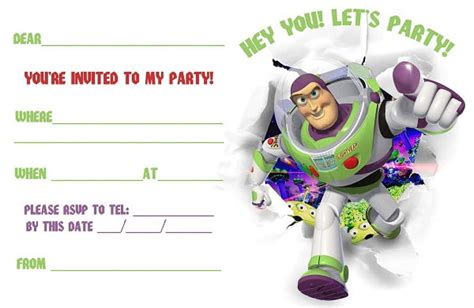 Free Printable Toy Story Birthday Invitations Bagvania Free Printable