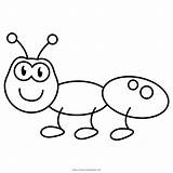 Coloring Ant Ultra Print sketch template