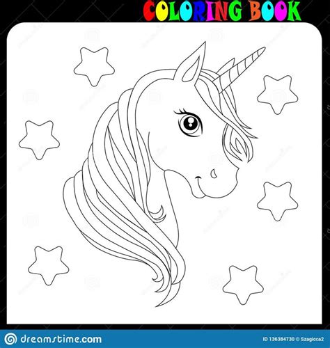 illustration  cute unicorn graphic print isolated  white