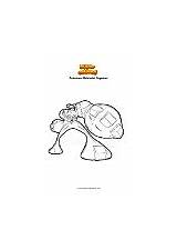 Melmetal Gigamax Supercolored Venusaur sketch template