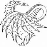 Dragon Sea Coloring Pages Getcolorings sketch template