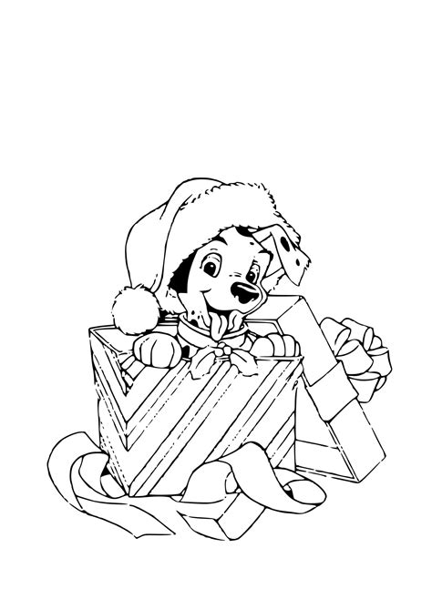christmas puppy coloring pages  black labrador puppy   christmas