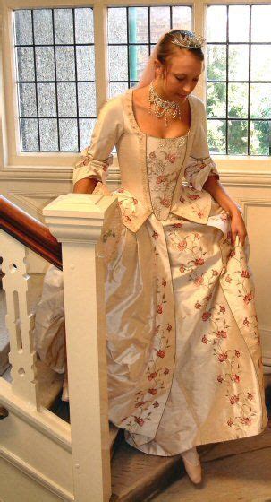 Eighteenth Century Style Caribbean Pirate Wedding Dress