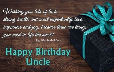 Best Birthday Wishes For Uncle Happy Birthday Uncle Quotes