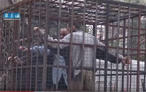 Women Locked In Cages To Act As Human Shields Against Assad’s Air