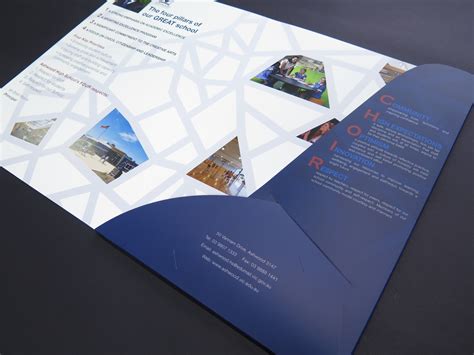 school  folder printing print design australia