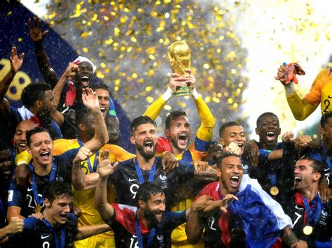 world cup final 2018 live france vs croatia france win