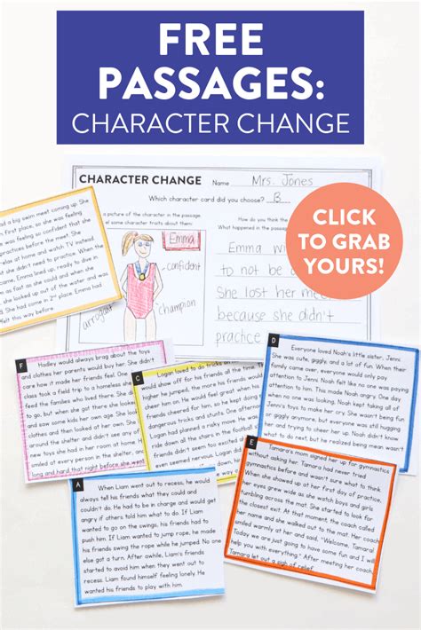 character change cards     grade susan jones