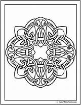 Celtic Coloring Pages Irish Loop Colorwithfuzzy Designs Scottish Adults Cross Geometric Knot Print Choose Board Sheets sketch template