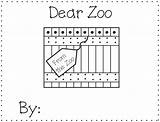 Zoo Dear Book Coloring Pages Cover Sheets Enhance Unit Activity Index Kindergarten sketch template