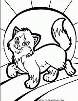 Coloring Cat Pages Kids Printable Cute Walking Kitten Print Soon Well Puppy Cats Colouring Color Rich Animal Book Thingkid Girls sketch template
